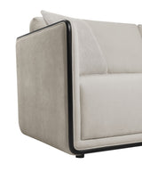 Benilde Taupe Sofa & Loveseat - Ornate Home