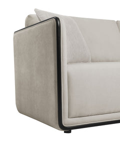 Benilde Taupe Sofa & Loveseat - Ornate Home