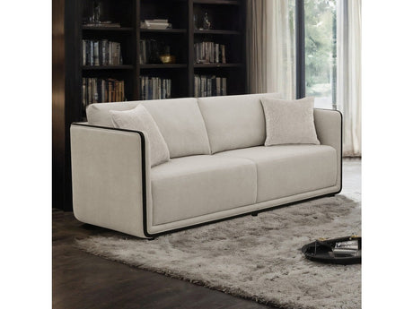 Benilde Taupe Sofa - Ornate Home