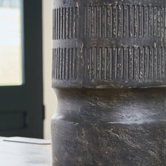 Beninworth Antique Black Vase - Ornate Home