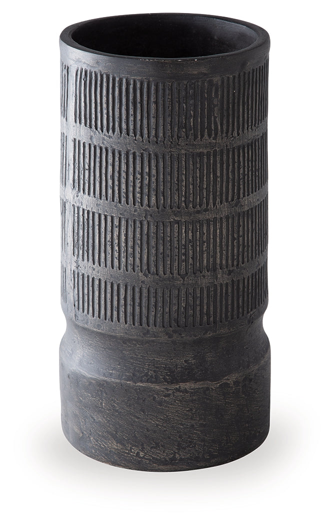 Beninworth Antique Black Vase - Ornate Home