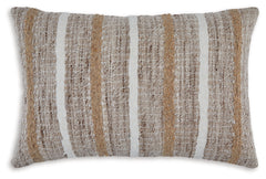Benish Tan/Brown/White Pillow (Set of 4) - Ornate Home