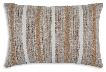 Benish Tan/Brown/White Pillow (Set of 4) - Ornate Home