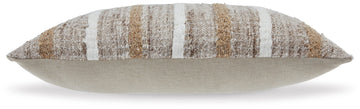 Benish Tan/Brown/White Pillow (Set of 4) - Ornate Home