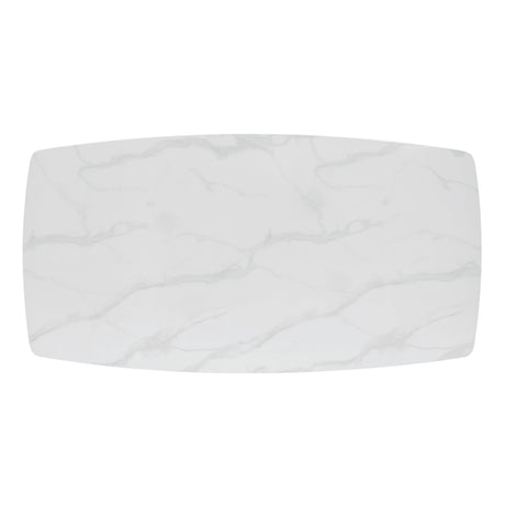 Benito White/Black Dining Table - Ornate Home