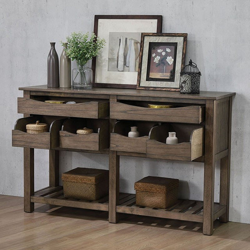 Benllech Light Oak Server - Ornate Home