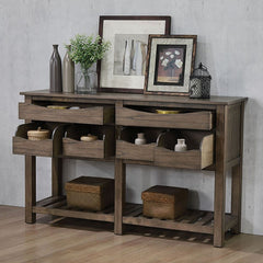 Benllech Light Oak Server - Ornate Home