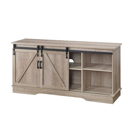 Bennet Oak TV Stand - Ornate Home