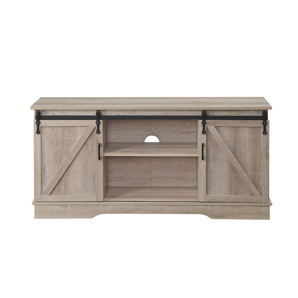 Bennet Oak TV Stand - Ornate Home