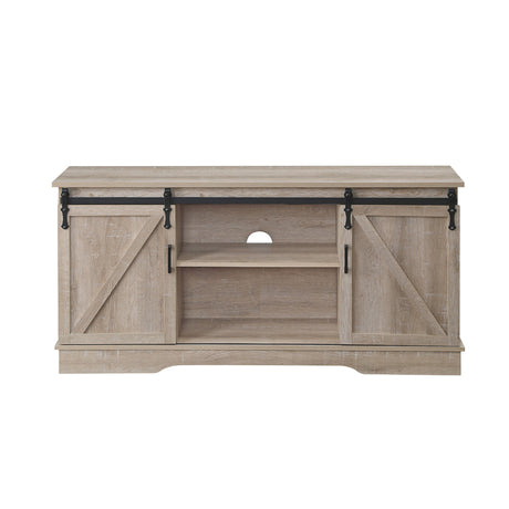 Bennet Oak TV Stand - Ornate Home