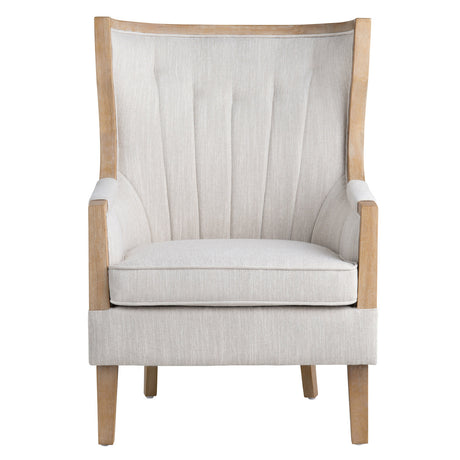 Bennett Beige/Tan Accent Chair - Ornate Home