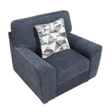 Bennett Blue Chair - Ornate Home