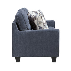 Bennett Blue Loveseat - Ornate Home