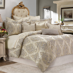 Bennett Champagne Comforter Set - Ornate Home