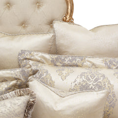 Bennett Champagne Comforter Set - Ornate Home