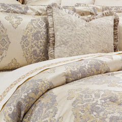 Bennett Champagne Comforter Set - Ornate Home