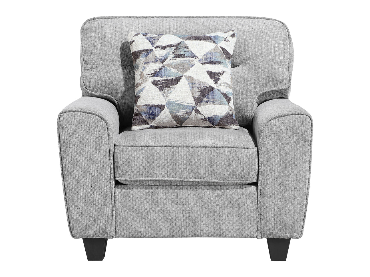 Bennett Gray Chair - Ornate Home