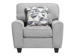 Bennett Gray Chair - Ornate Home