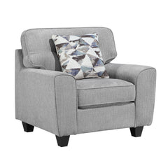 Bennett Gray Chair - Ornate Home