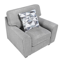 Bennett Gray Chair - Ornate Home