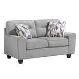 Bennett Gray Loveseat - Ornate Home