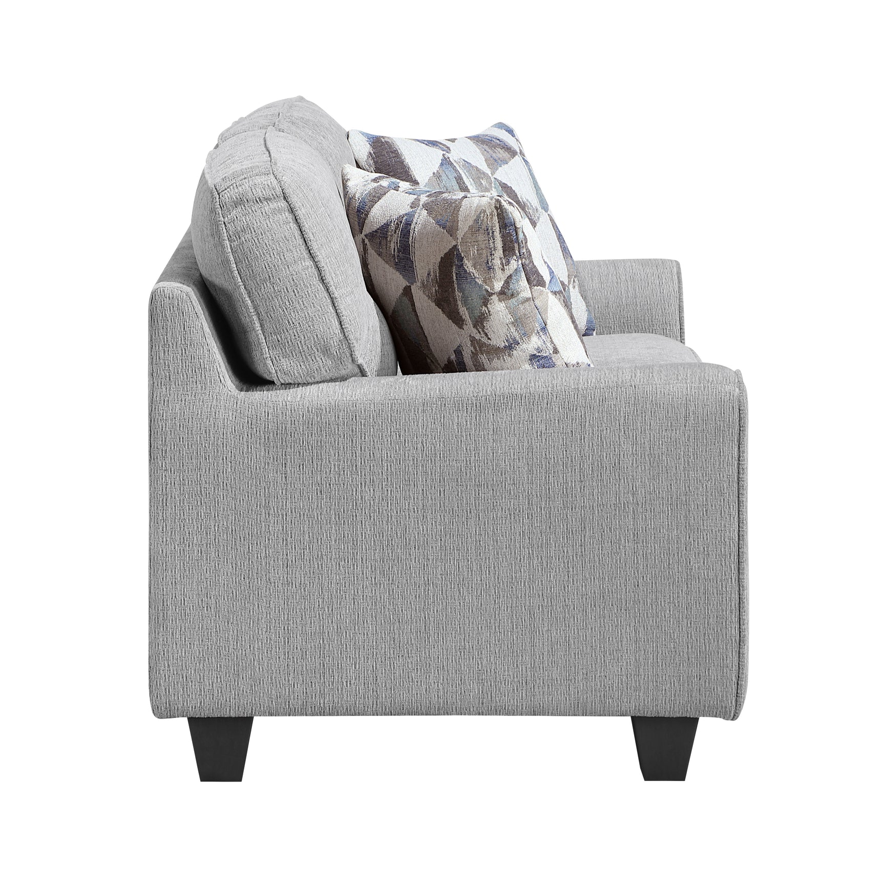 Bennett Gray Loveseat - Ornate Home