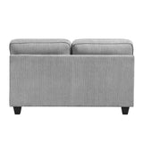 Bennett Gray Loveseat - Ornate Home
