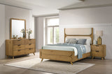 Bennett Light Oak 4-piece California King Bedroom Set - Ornate Home