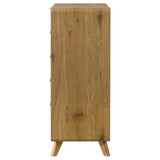Bennett Light Oak 5-drawer Bedroom Chest of Drawers - Ornate Home