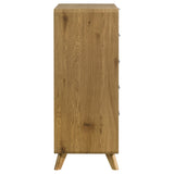 Bennett Light Oak 5-drawer Bedroom Chest of Drawers - Ornate Home