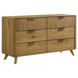 Bennett Light Oak 5-piece Queen Bedroom Set - Ornate Home