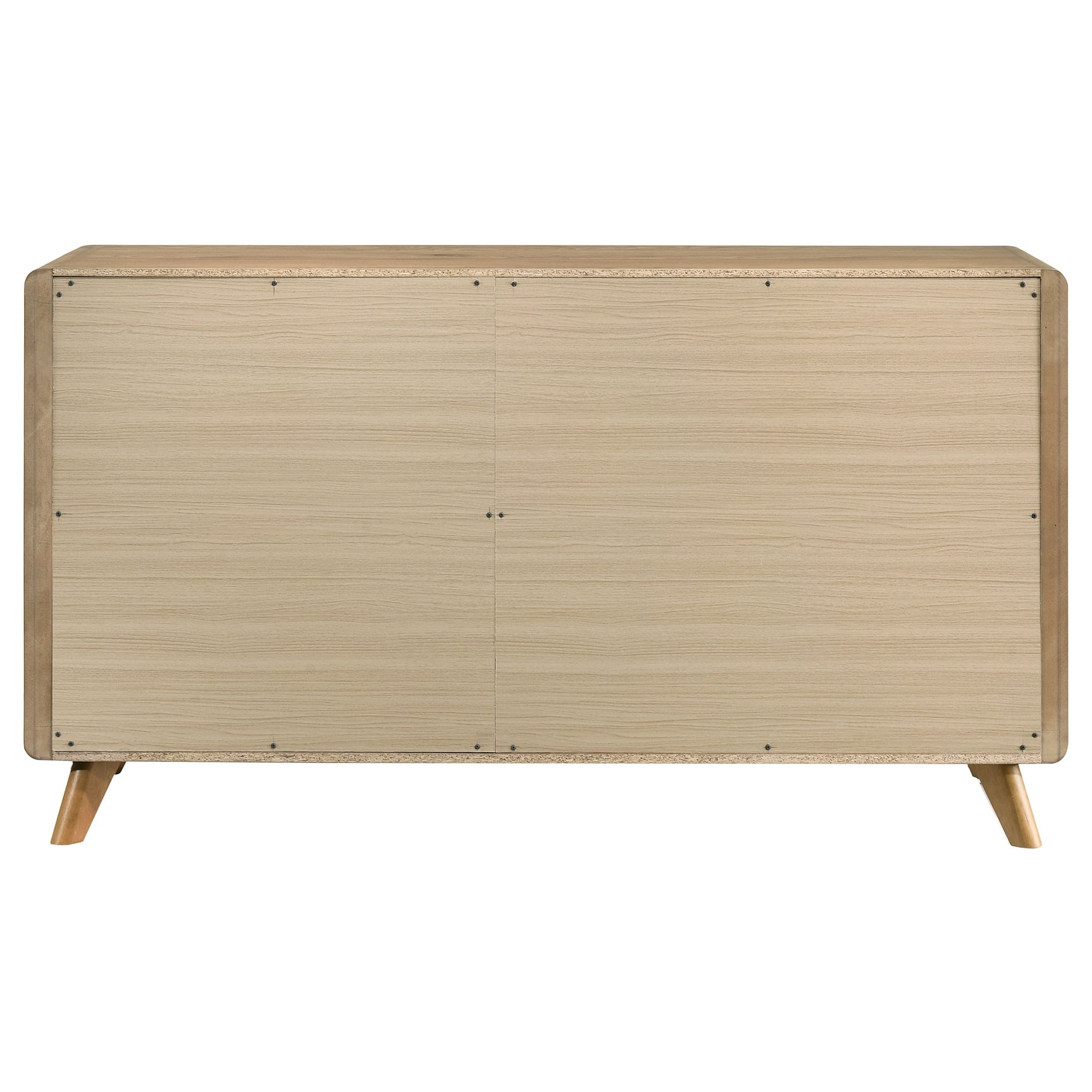 Bennett Light Oak 6-drawer Bedroom Dresser Cabinet - Ornate Home
