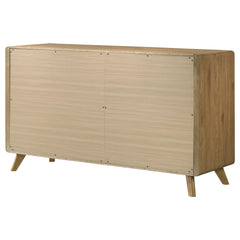 Bennett Light Oak 6-drawer Bedroom Dresser Cabinet - Ornate Home