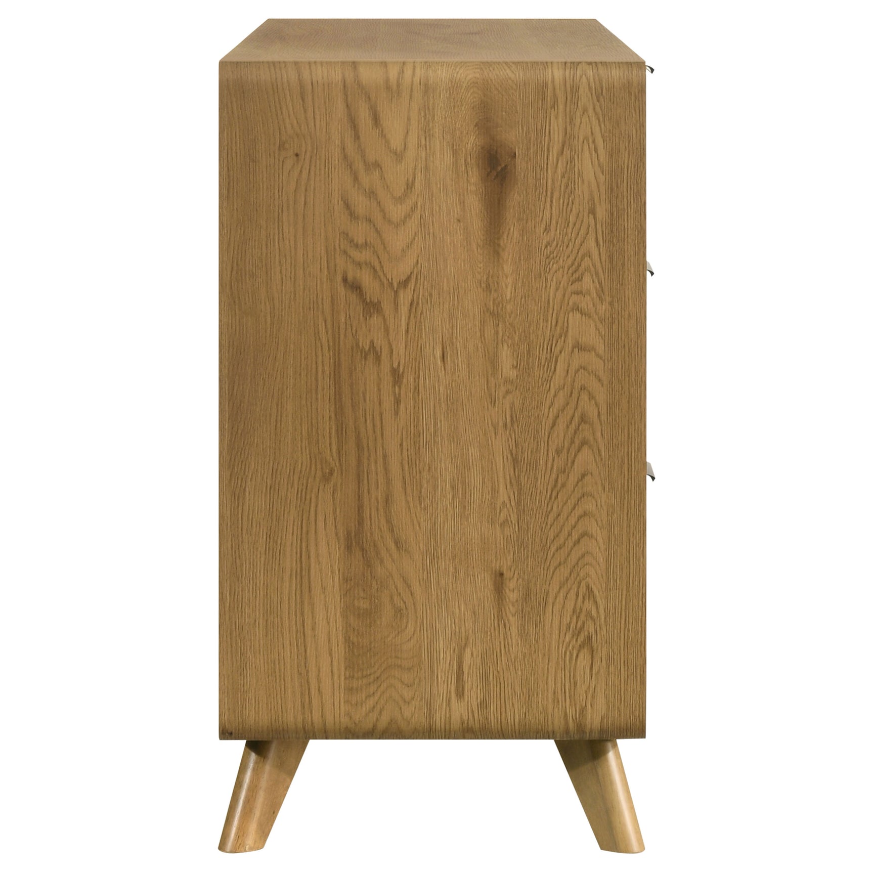 Bennett Light Oak 6-drawer Bedroom Dresser Cabinet - Ornate Home