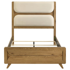 Bennett Light Oak / Cream Full Bed - Ornate Home