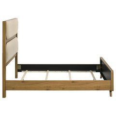 Bennett Light Oak / Cream Full Bed - Ornate Home