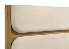 Bennett Light Oak / Cream Full Bed - Ornate Home