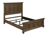 Bennington Acacia Brown Eastern King Wood Panel Bed - Ornate Home
