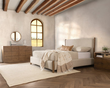 Bennington Dusty Beige Bed - Ornate Home