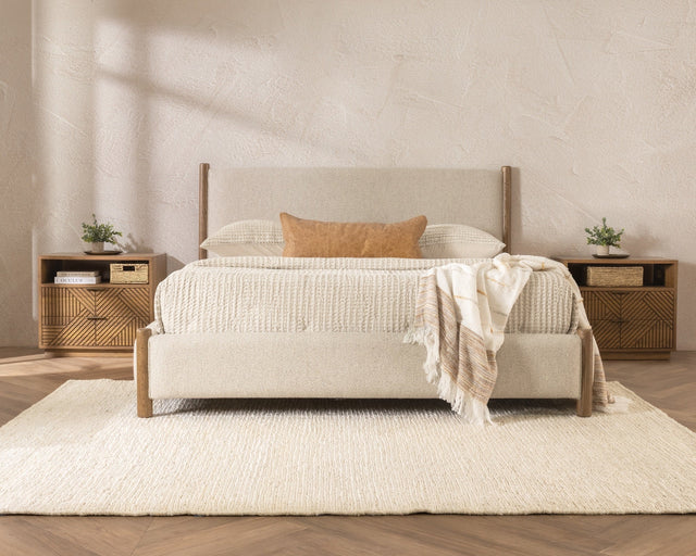 Bennington Dusty Beige Bed - Ornate Home