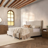 Bennington Dusty Beige Bed - Ornate Home