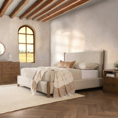 Bennington Dusty Beige Bed - Ornate Home