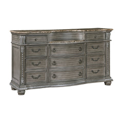 Bennington Gray 4-Piece Queen Bedroom Set - Ornate Home