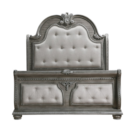 Bennington Gray 4-Piece Queen Bedroom Set - Ornate Home