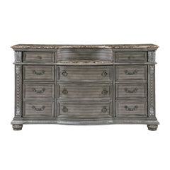 Bennington Gray 4-Piece Queen Bedroom Set - Ornate Home