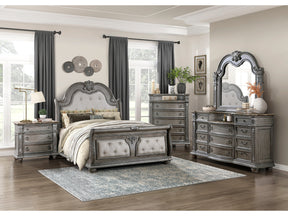 Bennington Gray 5-Piece Queen Bedroom Set - Ornate Home