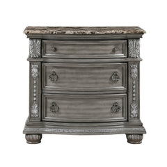 Bennington Gray 5-Piece Queen Bedroom Set - Ornate Home
