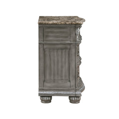Bennington Gray 5-Piece Queen Bedroom Set - Ornate Home