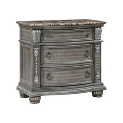 Bennington Gray 5-Piece Queen Bedroom Set - Ornate Home