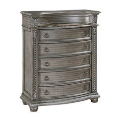Bennington Gray 5-Piece Queen Bedroom Set - Ornate Home